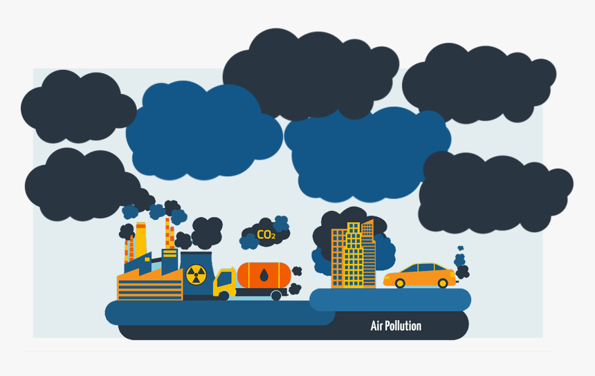 Air-pollution - Air Pollution Clipart Png, Transparent Png, Free Download