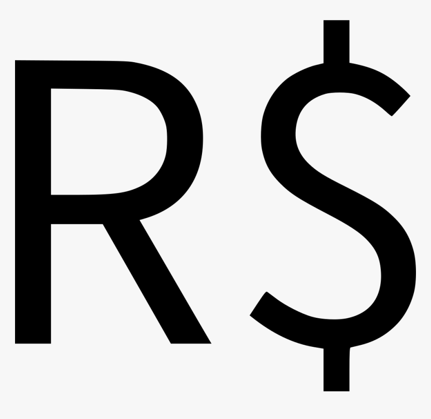 Brazil Brazilian Real - Brazil Real Symbol, HD Png Download, Free Download