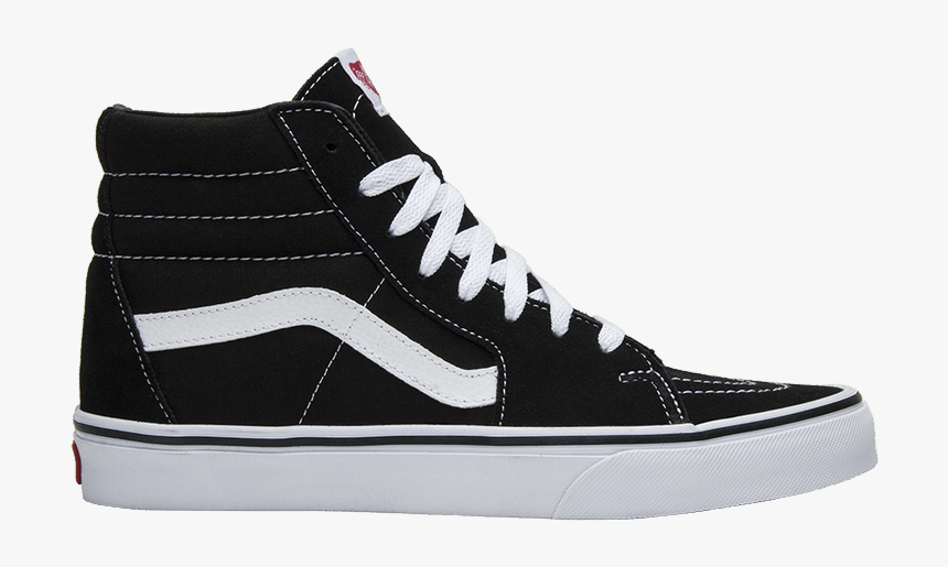 Black And White High Top Vans, HD Png Download, Free Download