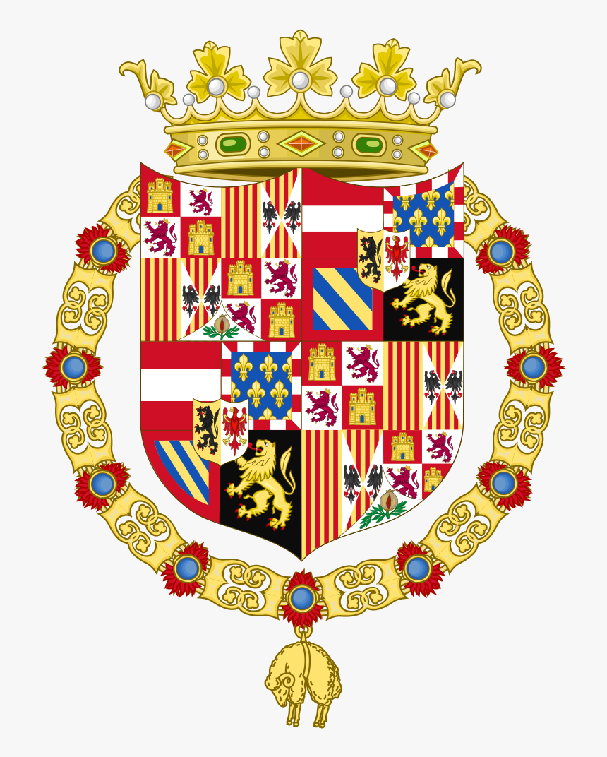 Explore Castile Spain, World History And More - Arms Of Charles 5 Of Spain, HD Png Download, Free Download