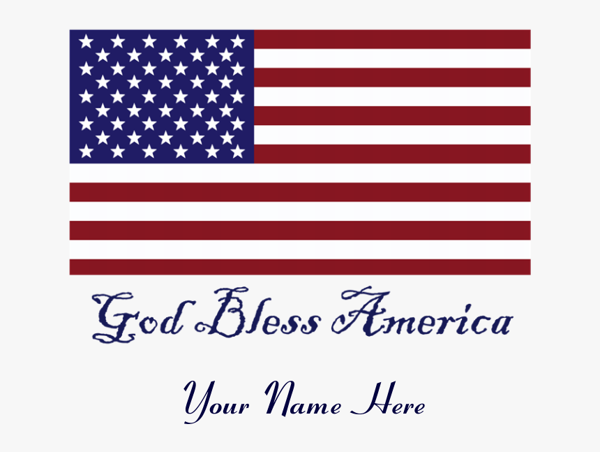 Transparent God Bless America Png - Flag Of The United States, Png Download, Free Download
