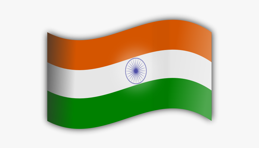 Curved Indian Flag, HD Png Download, Free Download