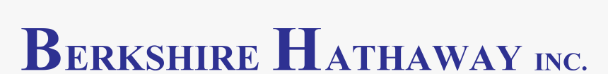 Berkshire Hathaway Inc Logo, HD Png Download - kindpng