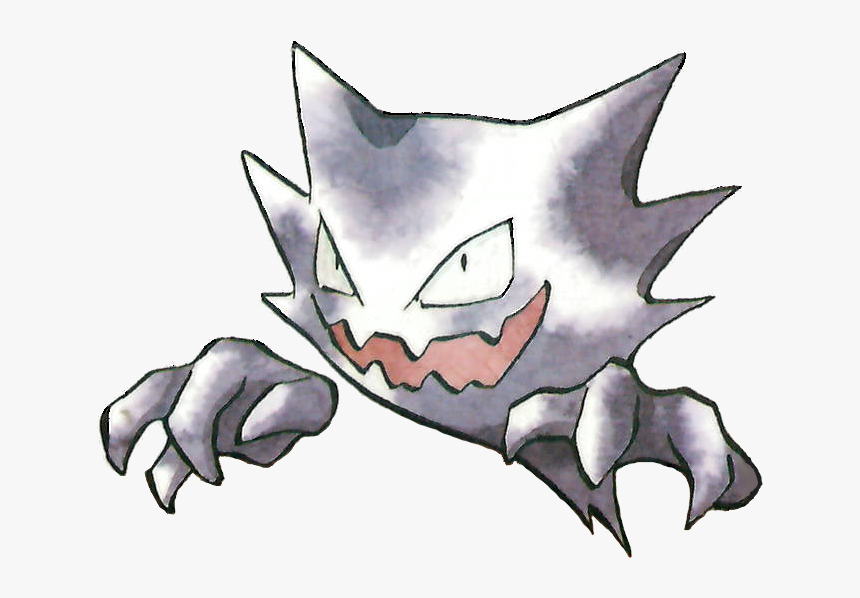 Pokemon Haunter Original Art, HD Png Download, Free Download