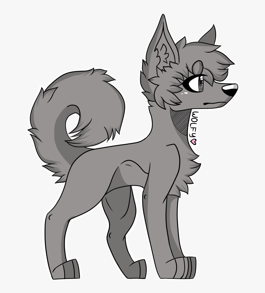 Free Doggo Base Read Rules By Littleshywolf - Husky Drawing Base, HD Png Download, Free Download