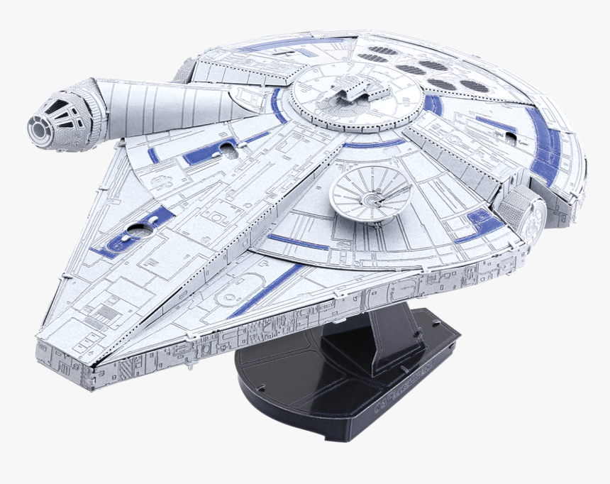 Lando"s Millennium Falcon - Metal Earth Lando's Millennium Falcon, HD Png Download, Free Download