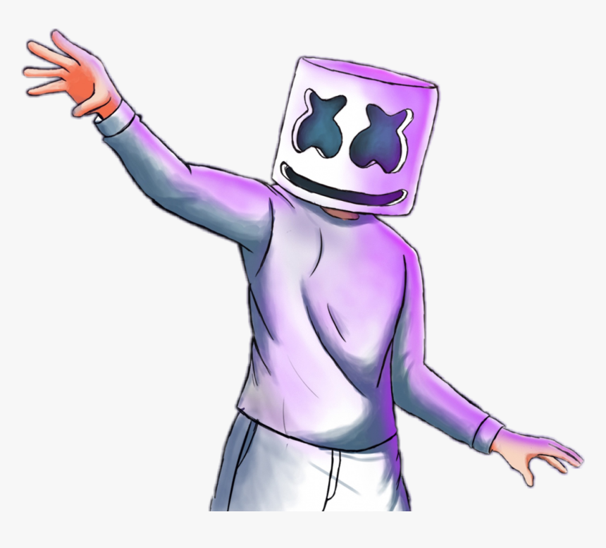 #freetoedit #marshmello #dj - Dibujos Animados De Marshmello, HD Png Download, Free Download