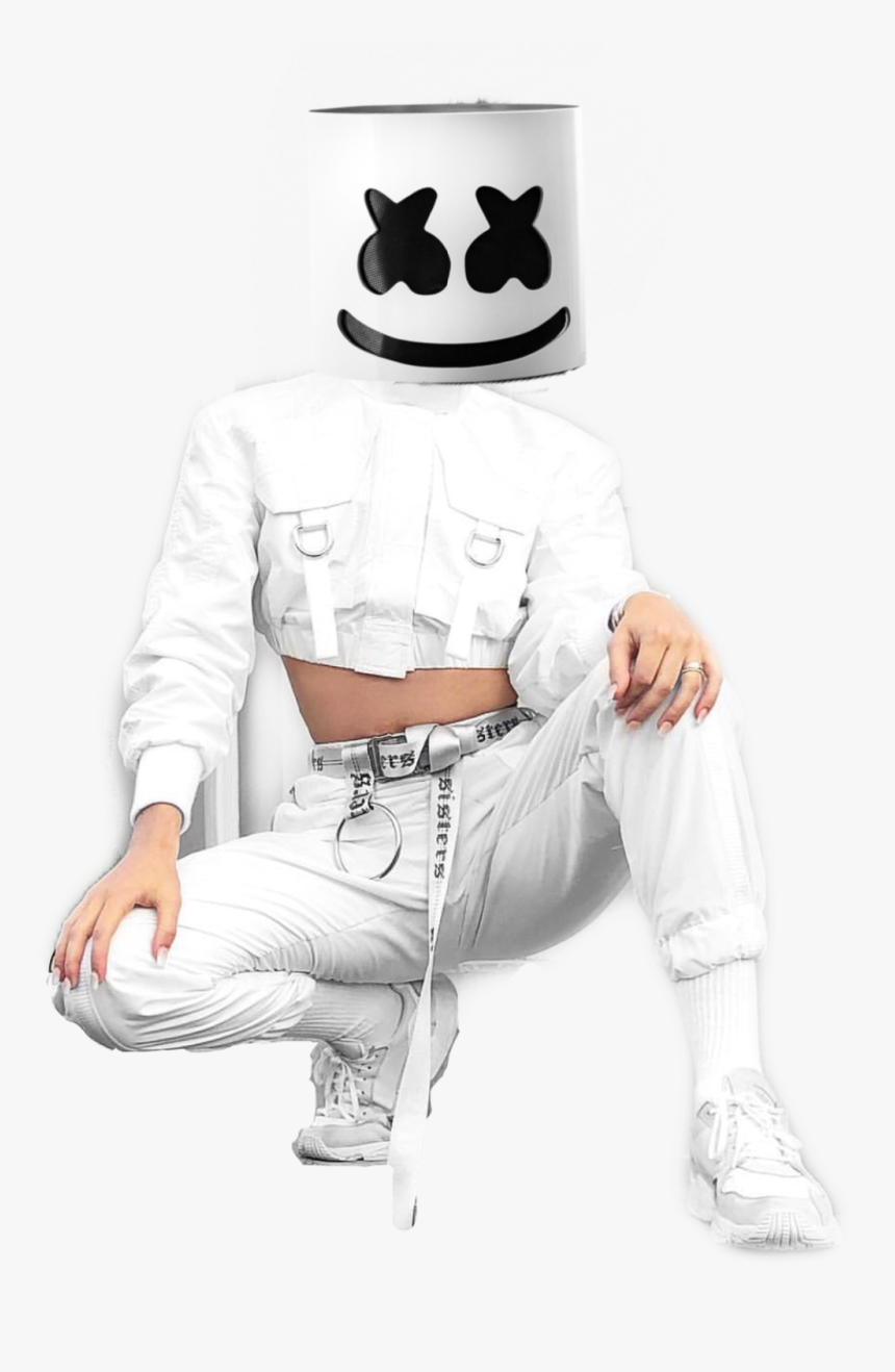 Who Is Marshmello - Sitting, HD Png Download, Free Download