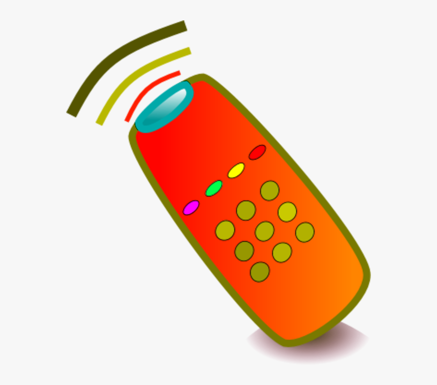 Television Remote Clipart - Clipart Remote Control Png, Transparent Png, Free Download