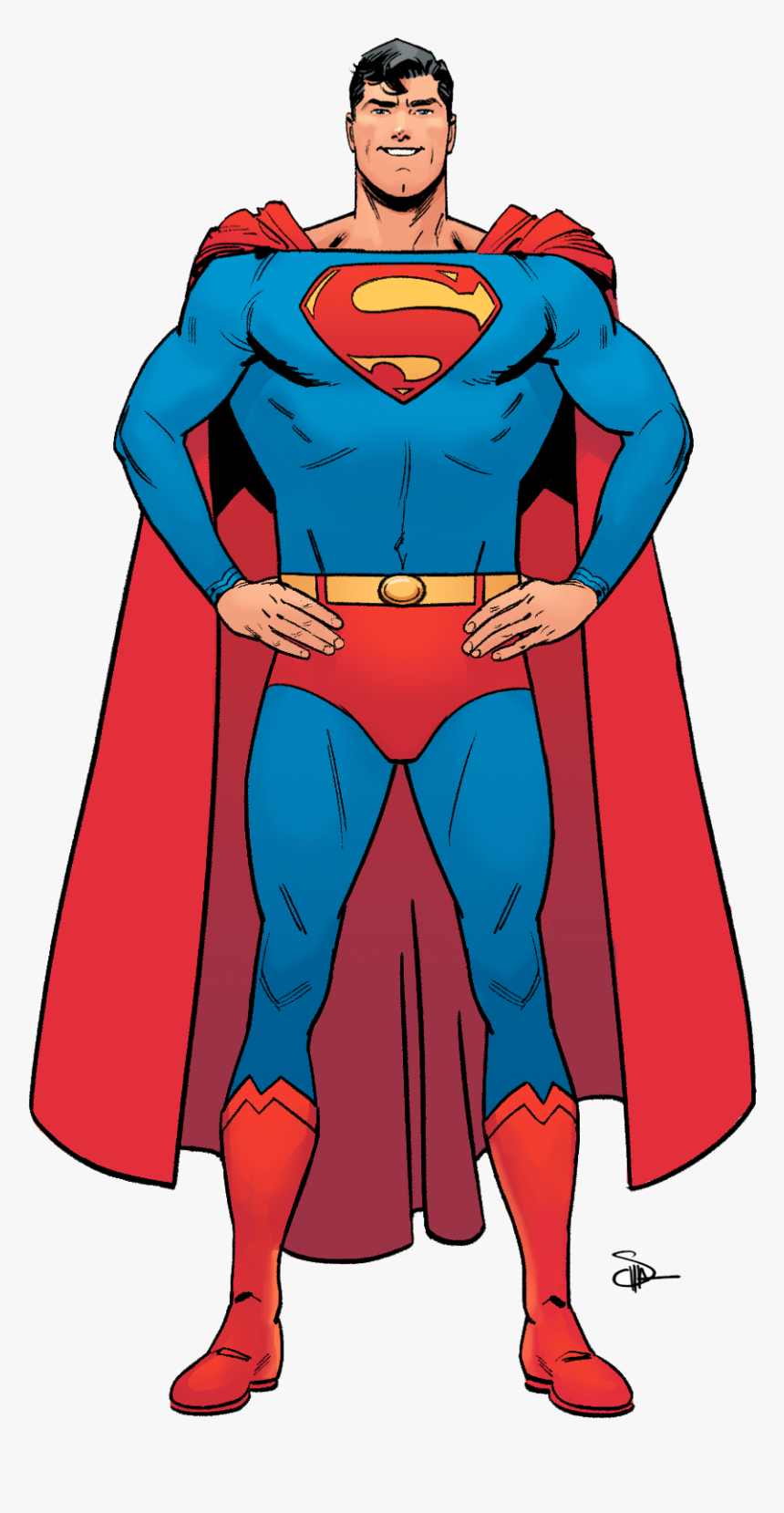 Superman Doc Shaner Art, HD Png Download, Free Download