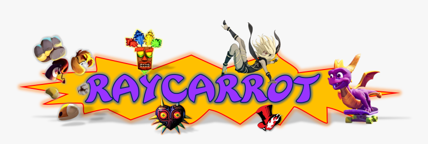 Raycarrot - Cartoon, HD Png Download, Free Download