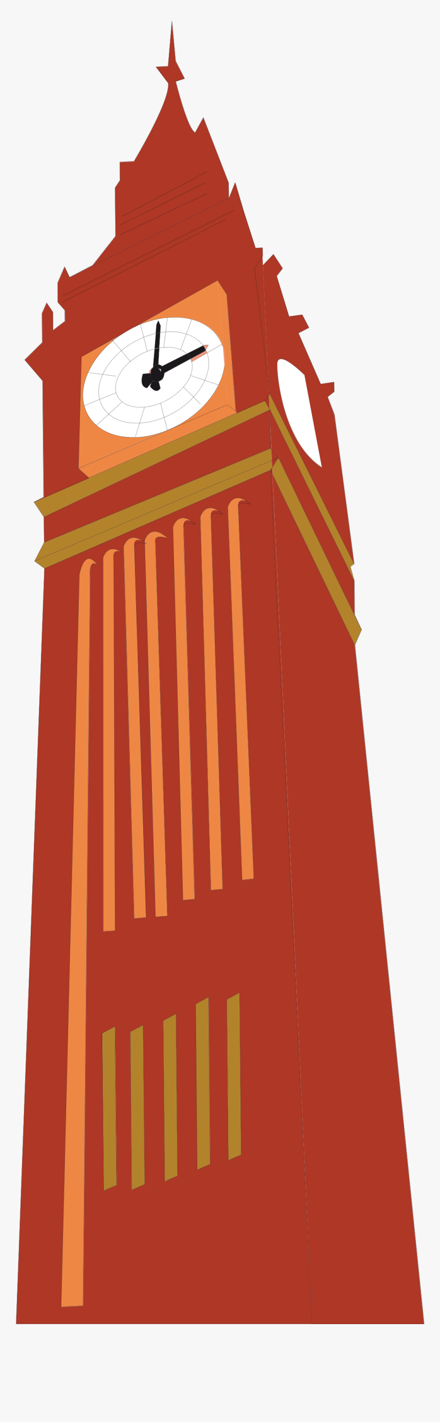 Illustration Big Ben Png, Transparent Png, Free Download