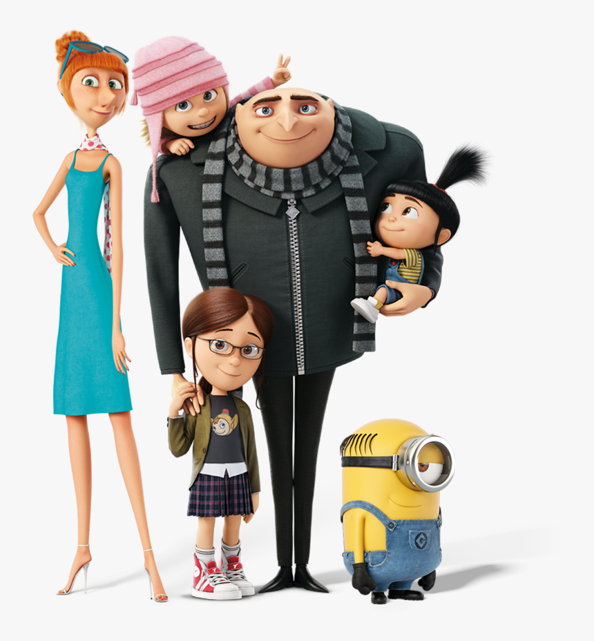 Mr Gru - Despicable Me Cartoon Characters, HD Png Download is free transpar...