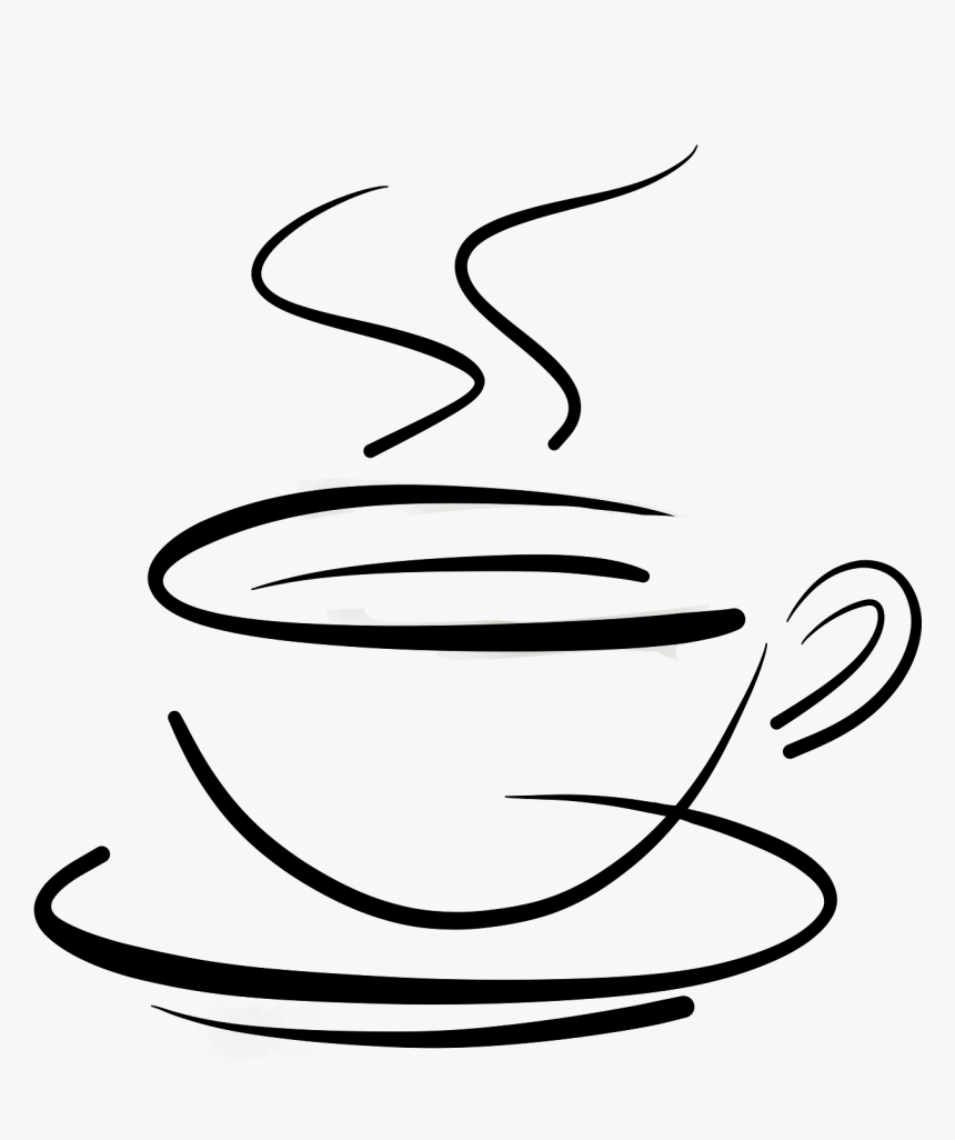 Coffee Tea Cafe Cafxe9 Au Lait - Transparent Background Coffee Clipart, HD Png Download, Free Download