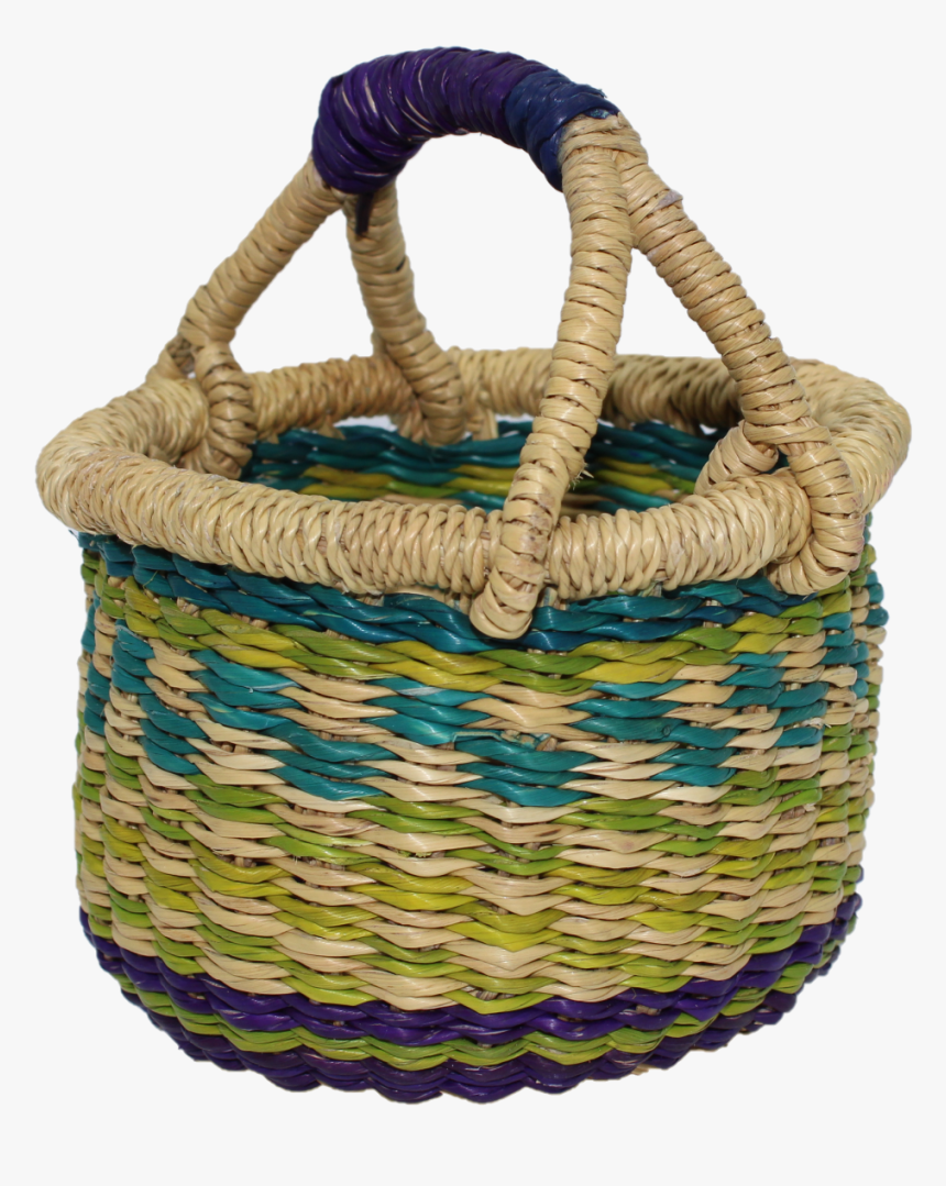 Apple Pie Teeny Bolga Basket, Extra Small African Basket - Storage Basket, HD Png Download, Free Download