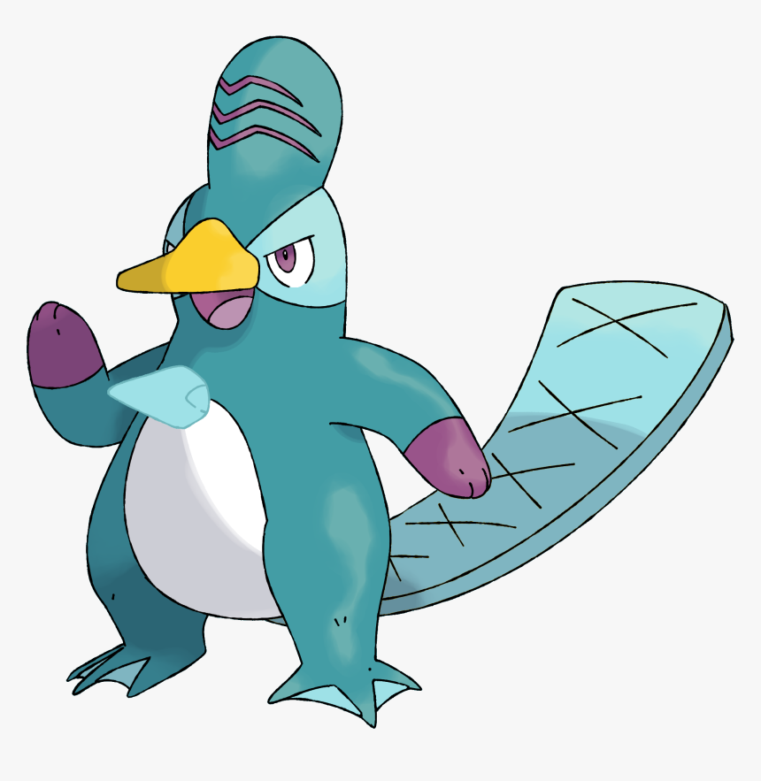 Platypus Fakemon Clipart , Png Download - Fakemon Starters Water Platypus, Transparent Png, Free Download