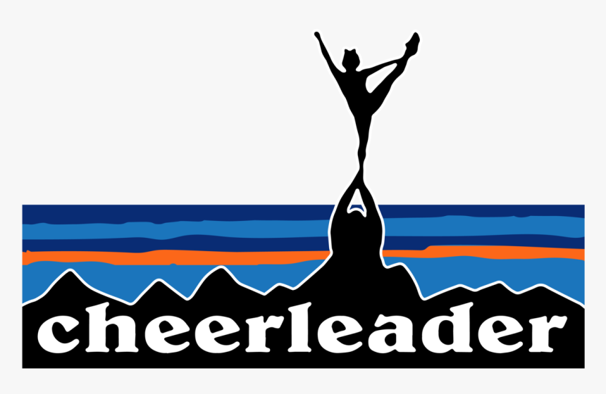 Cheerleader Landscape T-shirt - Patagonia Cheerleader Shirt, HD Png Download, Free Download