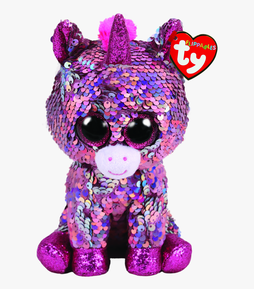 Sparkle The Pink Unicorn Regular Flippable"
 Title="sparkle - Unicorn Beanie Boo, HD Png Download, Free Download