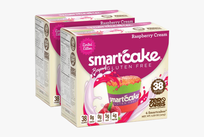 Raspberry Cream Smartcake Gourmet Box - Smart Cakes Variety Pack, HD Png Download, Free Download