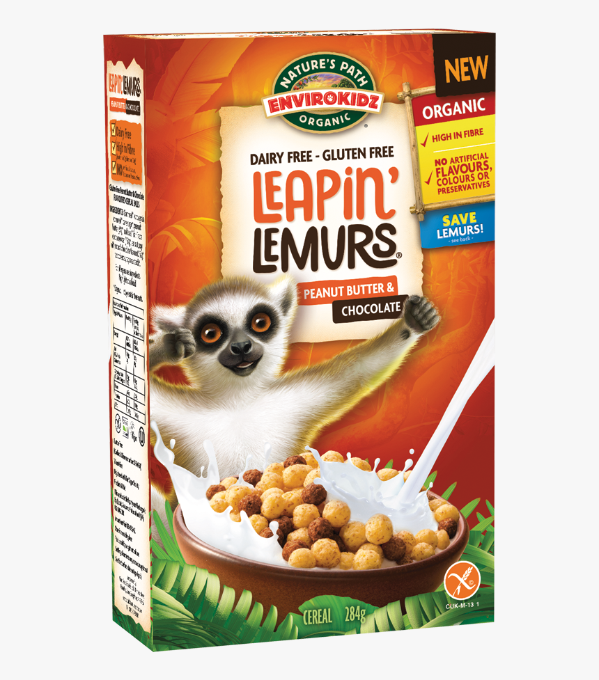 Leapin Lemurs Envirokidz Cereal, HD Png Download, Free Download