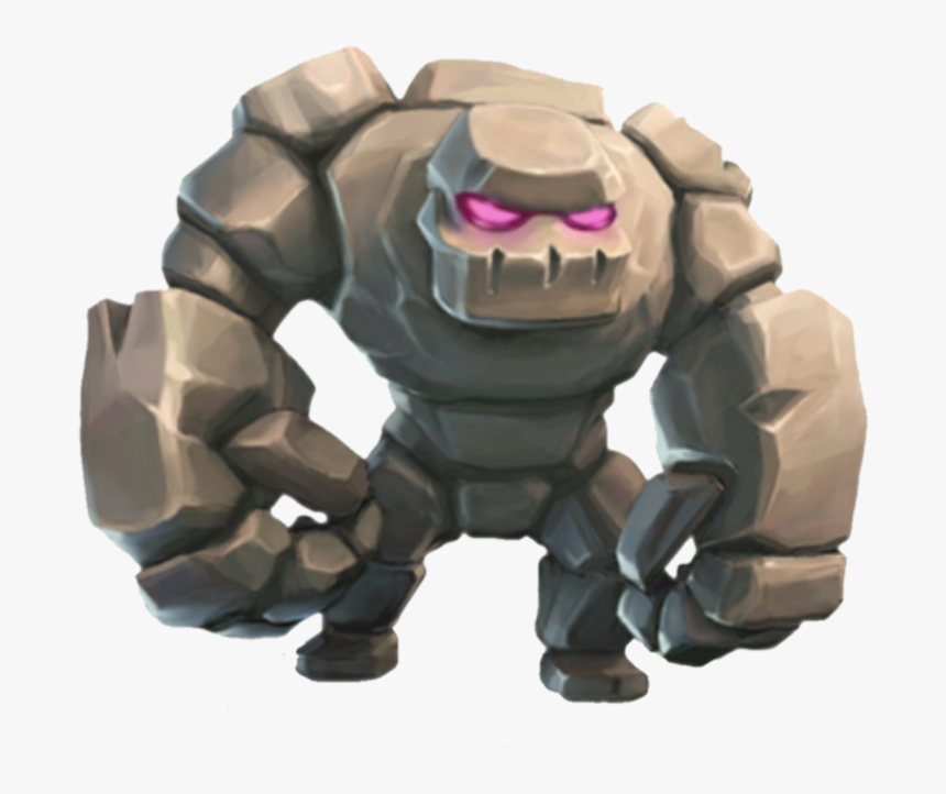 Golem Toy Clash Of Character Fictional Royale - Clash Royale Golem Png, Transparent Png, Free Download