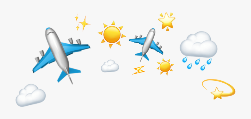 #emoji #emojistickers #emojicrown #stickers #crown - Transparent Plane Emoji, HD Png Download, Free Download