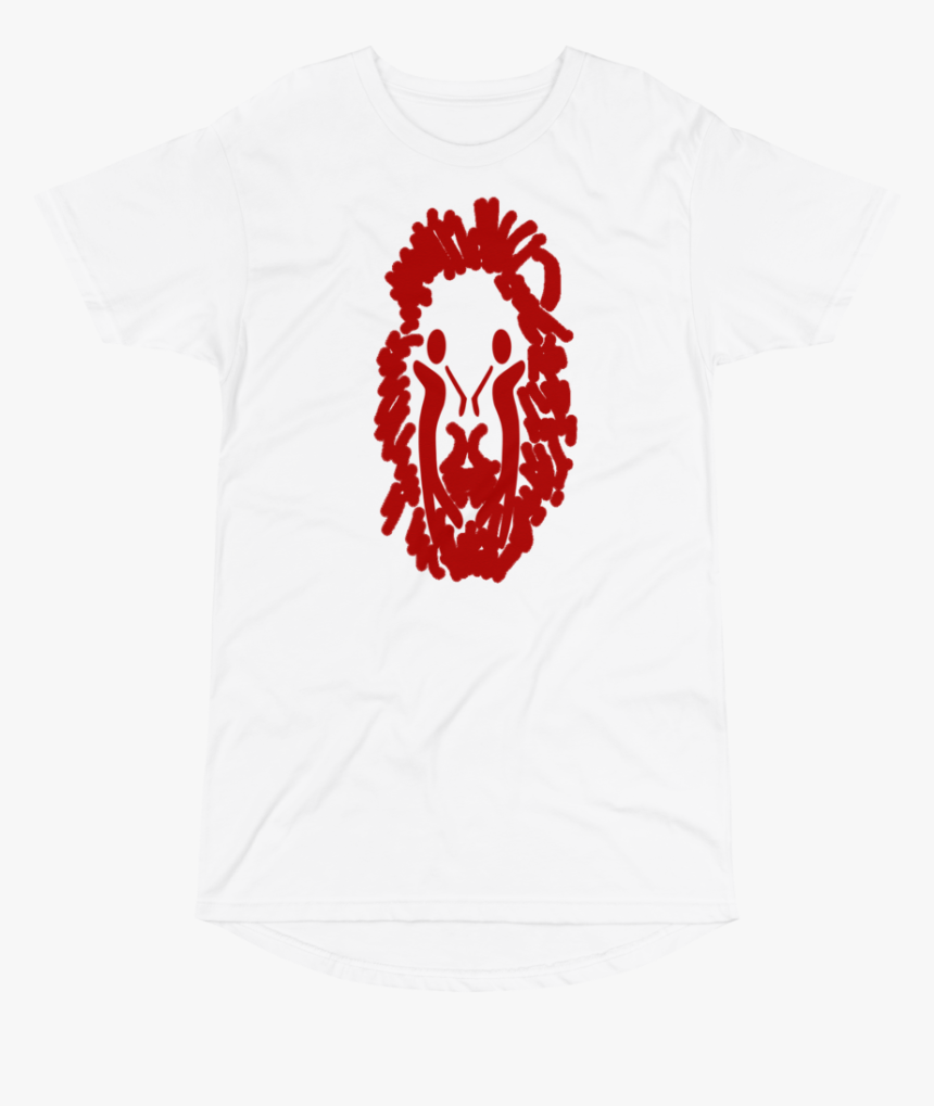 Lion King White Tee Long Body Variation Mockup Front, HD Png Download, Free Download