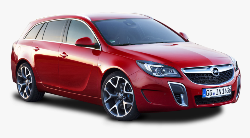 Opel Insignia Opc Red Car Png Image - Opel Insignia Buick Regal, Transparent Png, Free Download