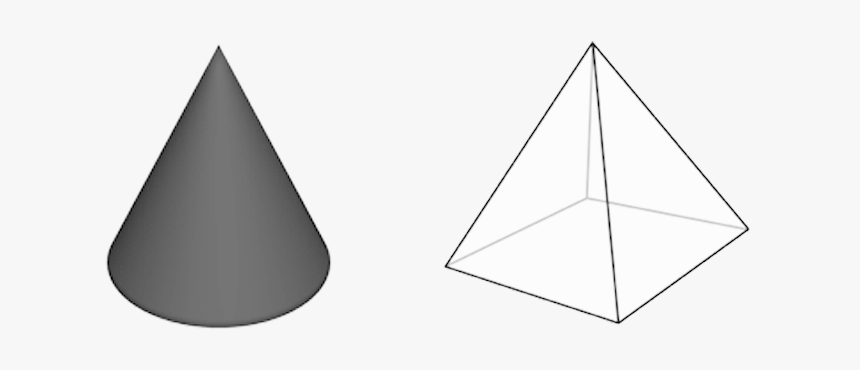 Geometry Same But Different Pyram - Triangle, HD Png Download, Free Download