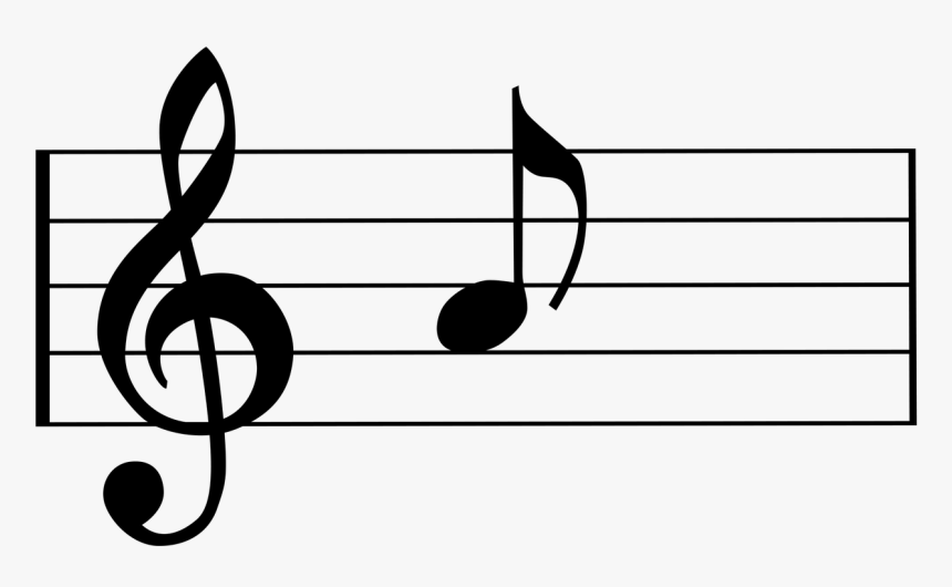 Music Sheet Png Clef Free Photo - Music Staff, Transparent Png, Free Download