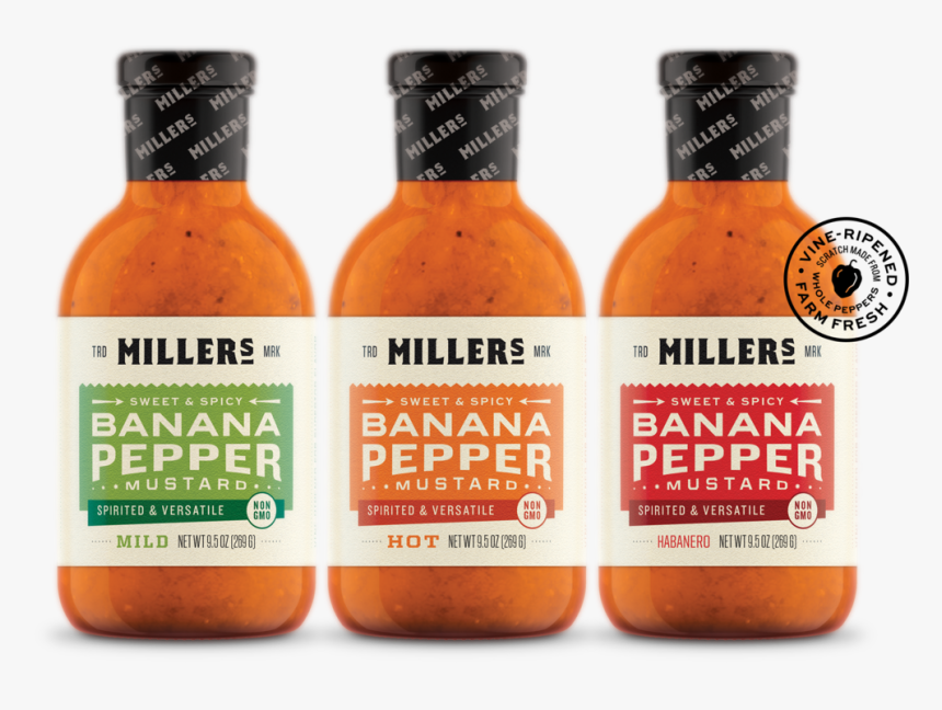 Millers Website Homepage Lineup R2a - Miller's Mustard, HD Png Download, Free Download