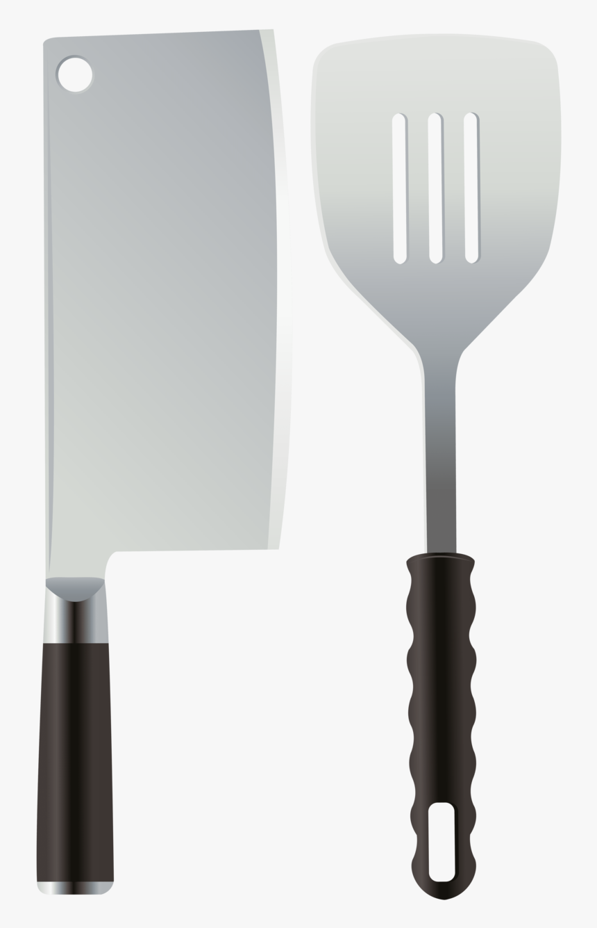 Kitchen Knife And Spatula - Spatulla Png, Transparent Png, Free Download