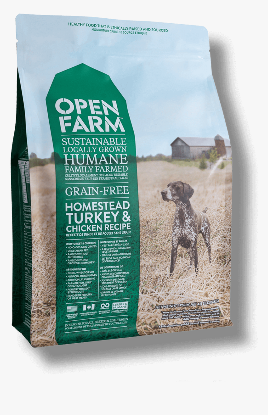 Front Of Bag- Homestead Open Farm - Open Farm Dog Food, HD Png Download, Free Download