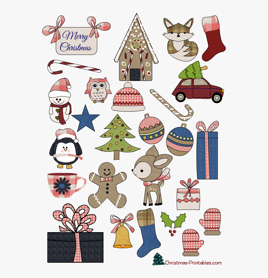 Free Christmas Stickers, HD Png Download, Free Download