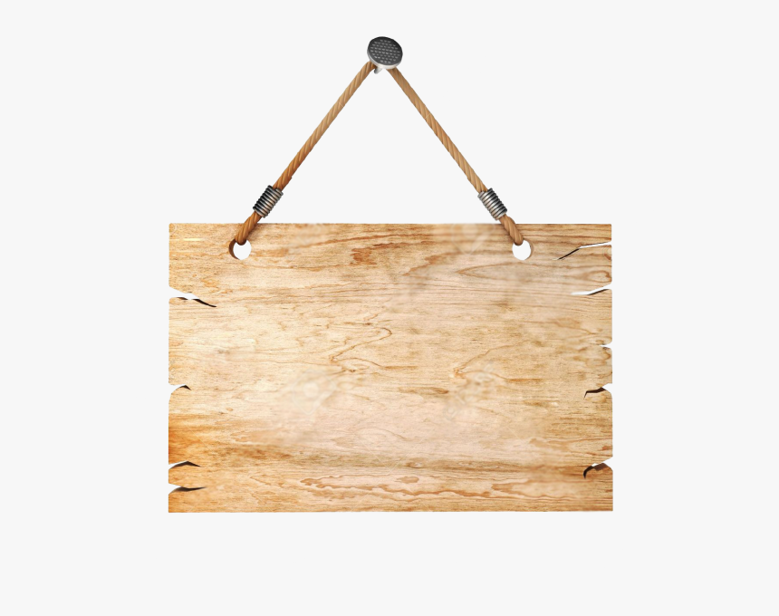 Hanging Blank Wood Sign, HD Png Download, Free Download