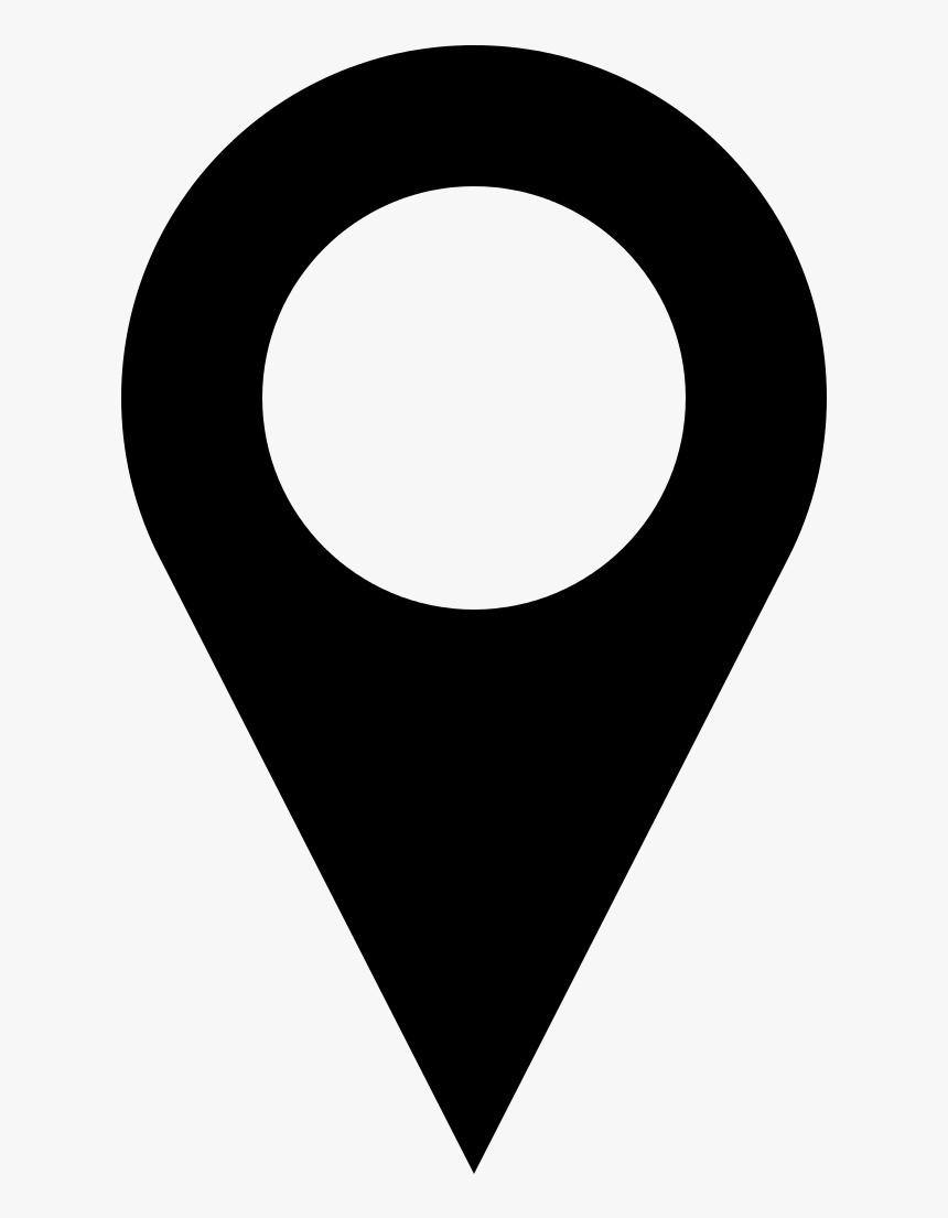 Map Maker Png - Map Pin Silhouette, Transparent Png, Free Download