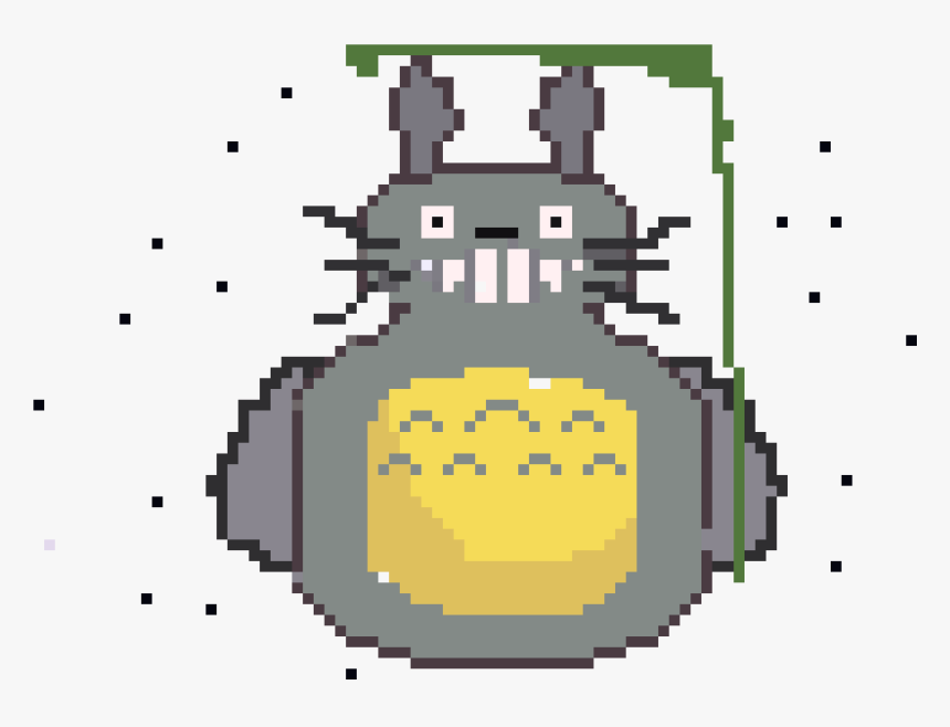 Pixel Png Totoro , Png Download - Pixel Art, Transparent Png, Free Download