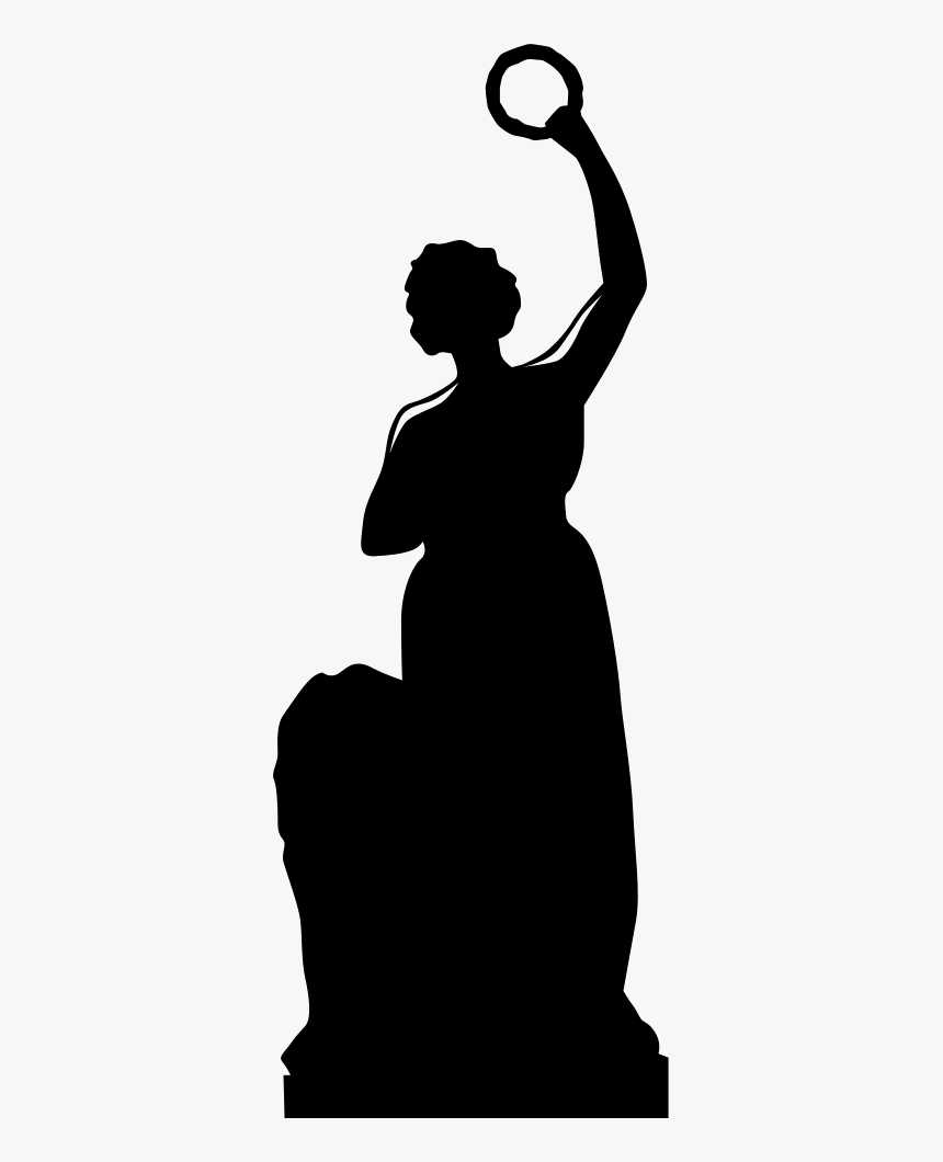 Bavaria Statue - Bavaria Silhouette, HD Png Download, Free Download