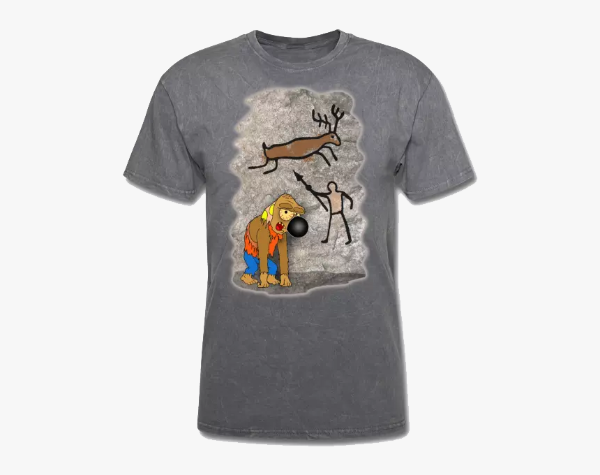 Caveman - T-shirt, HD Png Download, Free Download