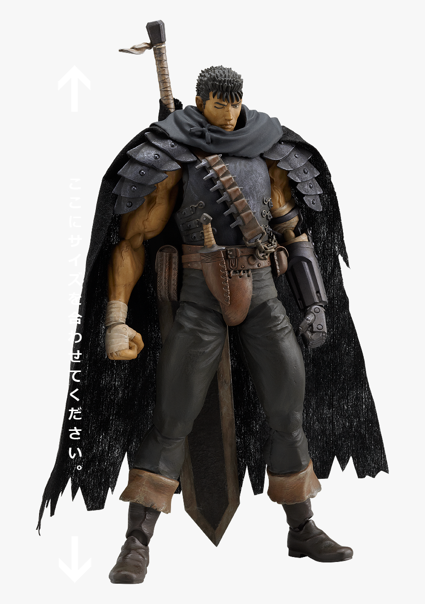 Berserk Guts Png , Png Download - Berserk Black Swordsman Cosplay, Transparent Png, Free Download
