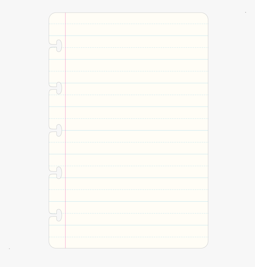 Blank Paper Blue Line , Png Download - Blank Paper With Lines Png, Transparent Png, Free Download
