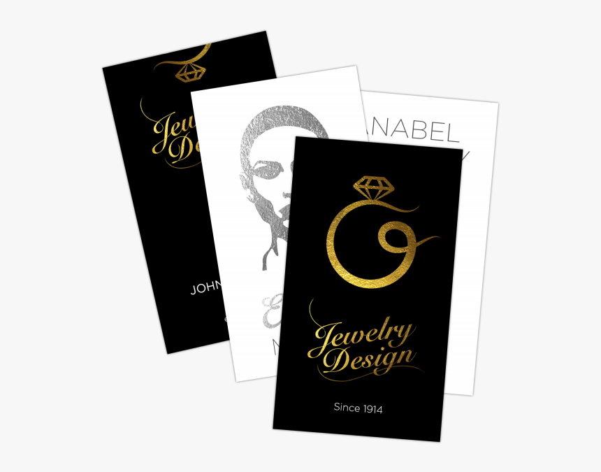 Foil Business Card Png, Transparent Png, Free Download