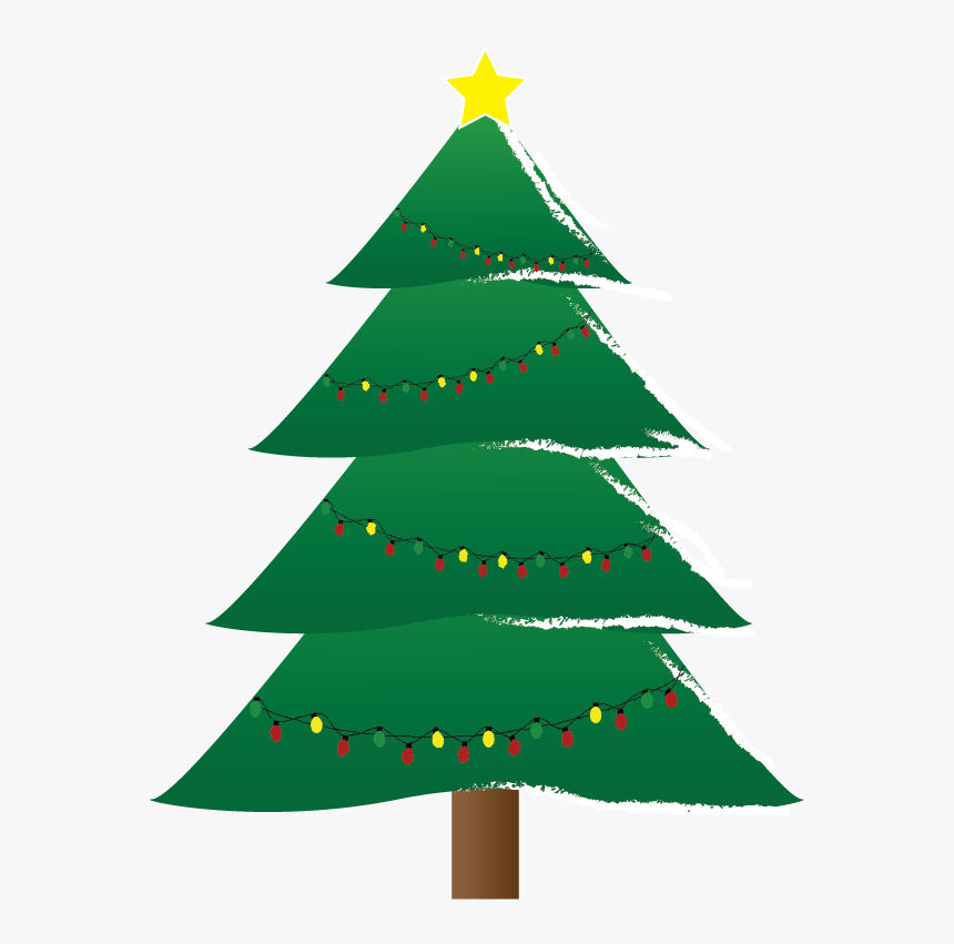 Tall Christmas Tree - Christmas Tree, HD Png Download, Free Download