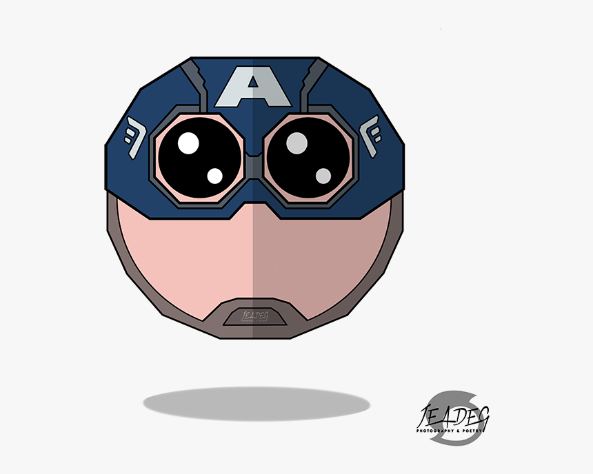 5 Steve Rogers - Emoji Avengers Png, Transparent Png, Free Download