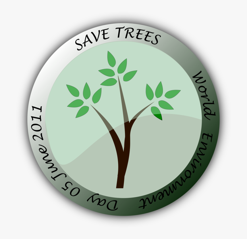 Clock,brand,tree - World Environment Day Image Download, HD Png Download, Free Download
