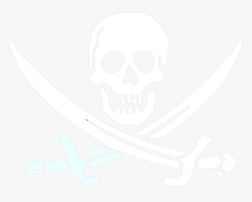 Jolly Roger Transparent Background - Treasure Island Jolly Roger, HD Png Download, Free Download