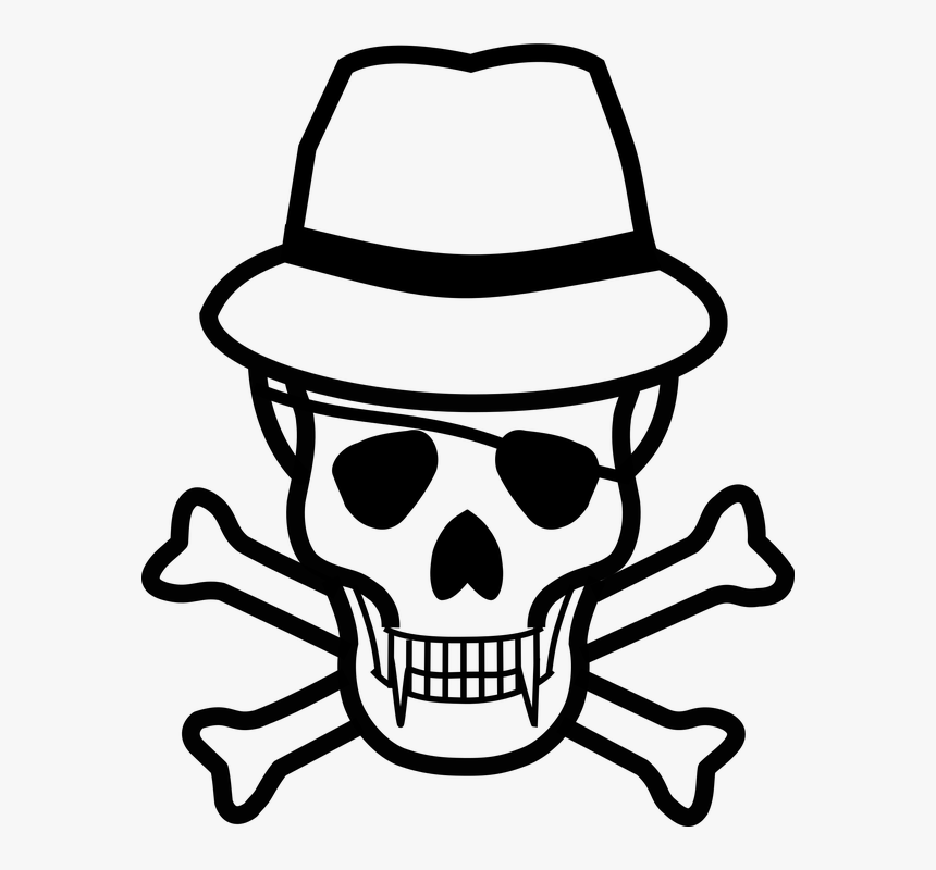 Skull And Crossbones, HD Png Download, Free Download