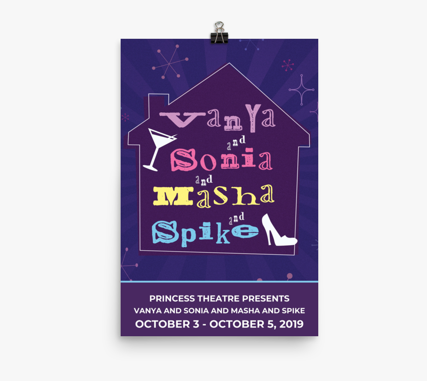 Vanya And Sonia And Masha And Spike Poster Hd Png Download Kindpng 