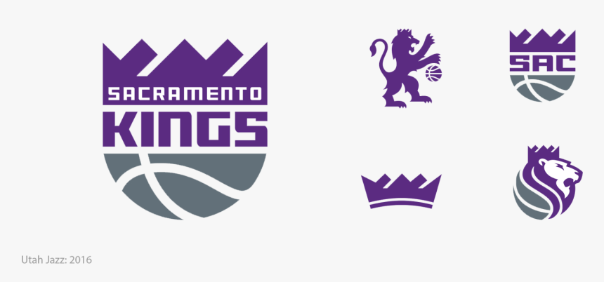 Sports Branding Nba New Logos Sacramento Kings - Sac Kings, HD Png Download, Free Download