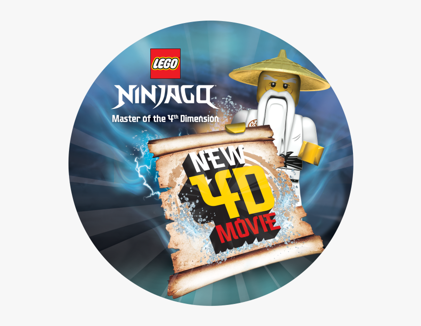 Lego Ninjago 4d - Legoland Ninjago 4d Movie, HD Png Download, Free Download